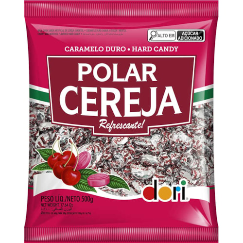 Bala Dori Polar Cereja 500g