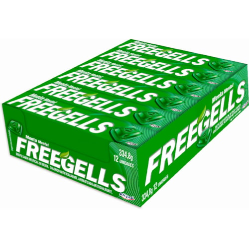 Bala Freegells Menta 27,9g