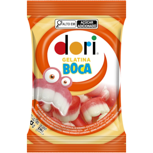 Bala Gelatina Dori Boca 13g