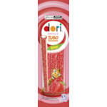 Bala Gelatina Dori Regaliz Tubo Recheado Morango Sour 15g