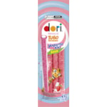 Bala Gelatina Dori Regaliz Tubo Recheado Yogurt100 Sour 15g