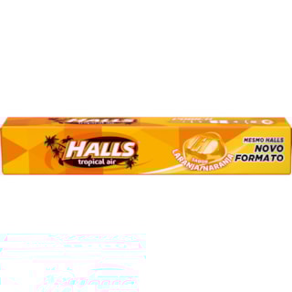 Bala Halls Laranja 28g