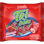 Bala Recheada Tribala Peccin Morango 500g