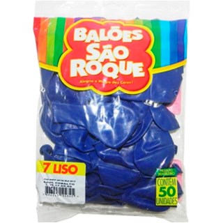 Balão São Roque Azul Turquesa 7.0 50 unidades