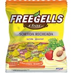 Balas Freegells Sortidas Chocolate Branco 584g