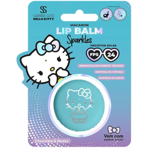 Balm Labial Sabrina Sato Hello Kitty Chocolate e Menta