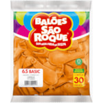 Balões São Roque Laranja 6.5 30Un