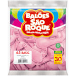 Balões São Roque Rosa 6.5 30Un