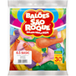 Balões São Roque Sortido 6.5 30Un