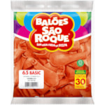 Balões São Roque Vermelho 6.5 30Un