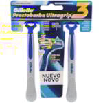 Barbeador Gillette Prestobarba Ultragrip Descartável 2UN