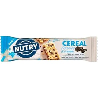 Barra de Cereal Nutry Sabor CookiesCream 20g