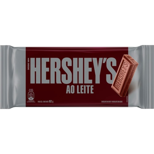 Barra de Chocolate Hershey’s Ao Leite 92g