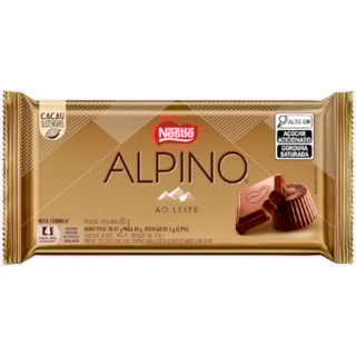 Barra de Chocolate Nestlé Alpino 80g