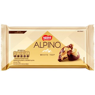 Barra de Chocolate Nestlé Alpino White Top 85g