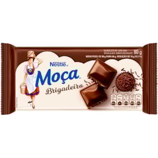 Barra de Chocolate Nestlé Moça Brigadeiro 80g
