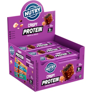Barra de Proteína Nutry Crispy Protein Trufa de Avelã 30g