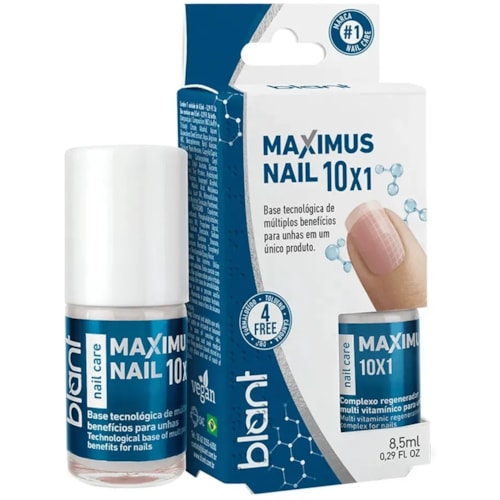 Base Fortalecedora Para Unhas Blant Maximus Nail 10x1 8,5ml