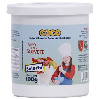 Base Saborizante para Sorvete Selecta Coco 100g