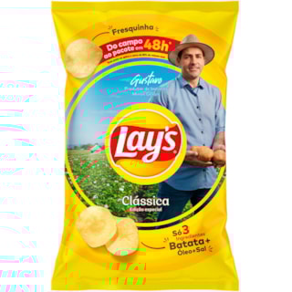 Batata Chips Lays Clássica 80g