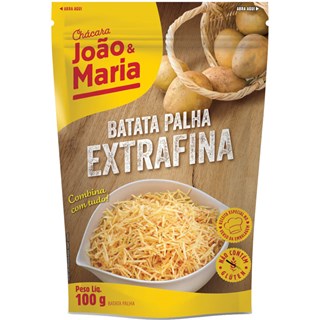 Batata Palha Extra Fina Chácara João e Maria 100g