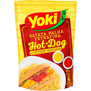 Batata Palha Extra Fina Yoki Hot Dog 100g