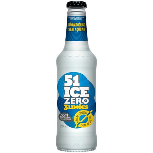 Bebida 51 Ice Zero 3 Limões Sem Álcool 275ml