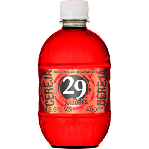 Bebida Alcoólica 29 Sabor Cereja 490ml