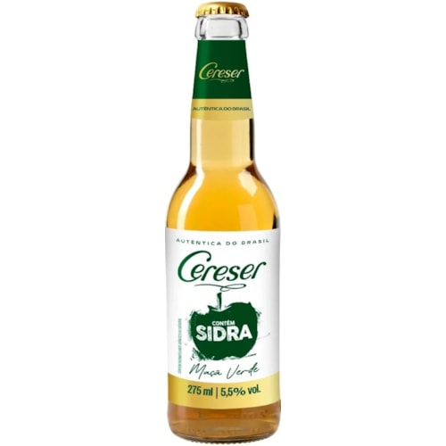 Bebida Alcoólica Cereser Sidra Sabor Maçã Verde 250ml
