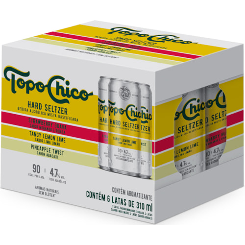 Bebida Alcoólica Mista Topo Chico 6x310ml