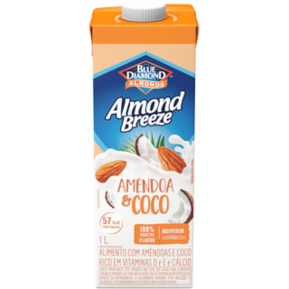 Bebida Láctea Almond Breeze Amêndoas e Coco 1L