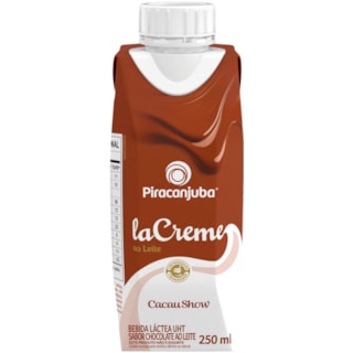 Bebida Láctea Piracanjuba La Creme Ao Leite 250ml