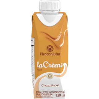 Bebida Láctea Piracanjuba La Creme Gold 250ml
