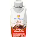 Bebida Láctea Piracanjuba Sabor Chocolate Meio Amargo Zero Lactose 200