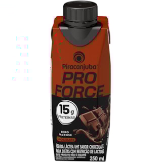 Bebida Láctea Piracanjuba Whey Pro Force Sabor Chocolate 250ml