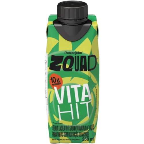 Bebida Láctea Piracanjuba Zquad Vita Hit 250ml