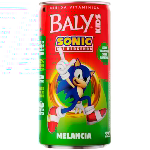 Bebida Vitamínica Baly Kids Melancia Lata 220ml