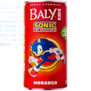 Bebida Vitamínica Baly Kids Morango Lata 220ml
