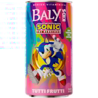 Bebida Vitamínica Baly Kids Tutti Frutti Lata 220ml