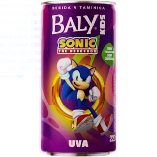 Bebida Vitamínica Baly Kids Uva Lata 220ml