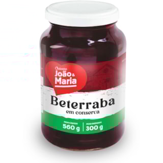 Beterraba em Conserva Chácara João e Maria 300g