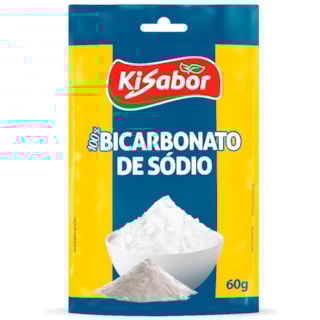 Bicarbonato de Sódio Kisabor 60g