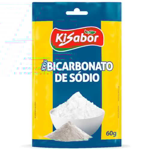 Bicarbonato de Sódio Kisabor 60g