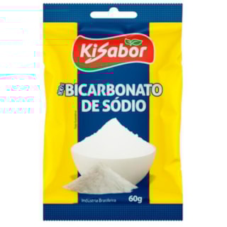 Bicarbonato de Sódio Kisabor 60g