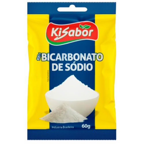 Bicarbonato de Sódio Kisabor 60g