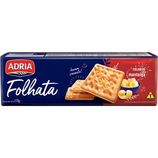 Biscoito Adria Cream Cracker Folhata 170g