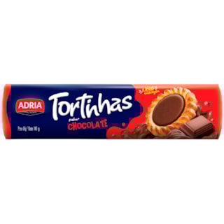 Biscoito Adria Tortinhas Chocolate 140g