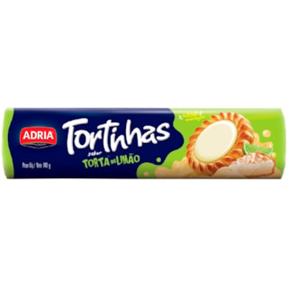 Biscoito Adria Tortinhas Limão 140g