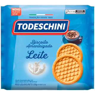 Biscoito Amanteigado Todeschini Sabor Leite 330g