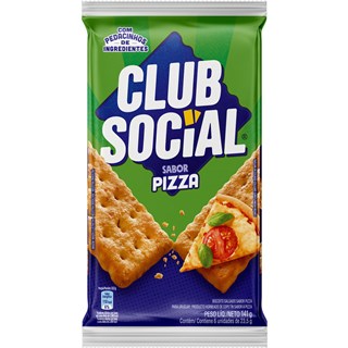 Biscoito Club Social Sabor Pizza 141g